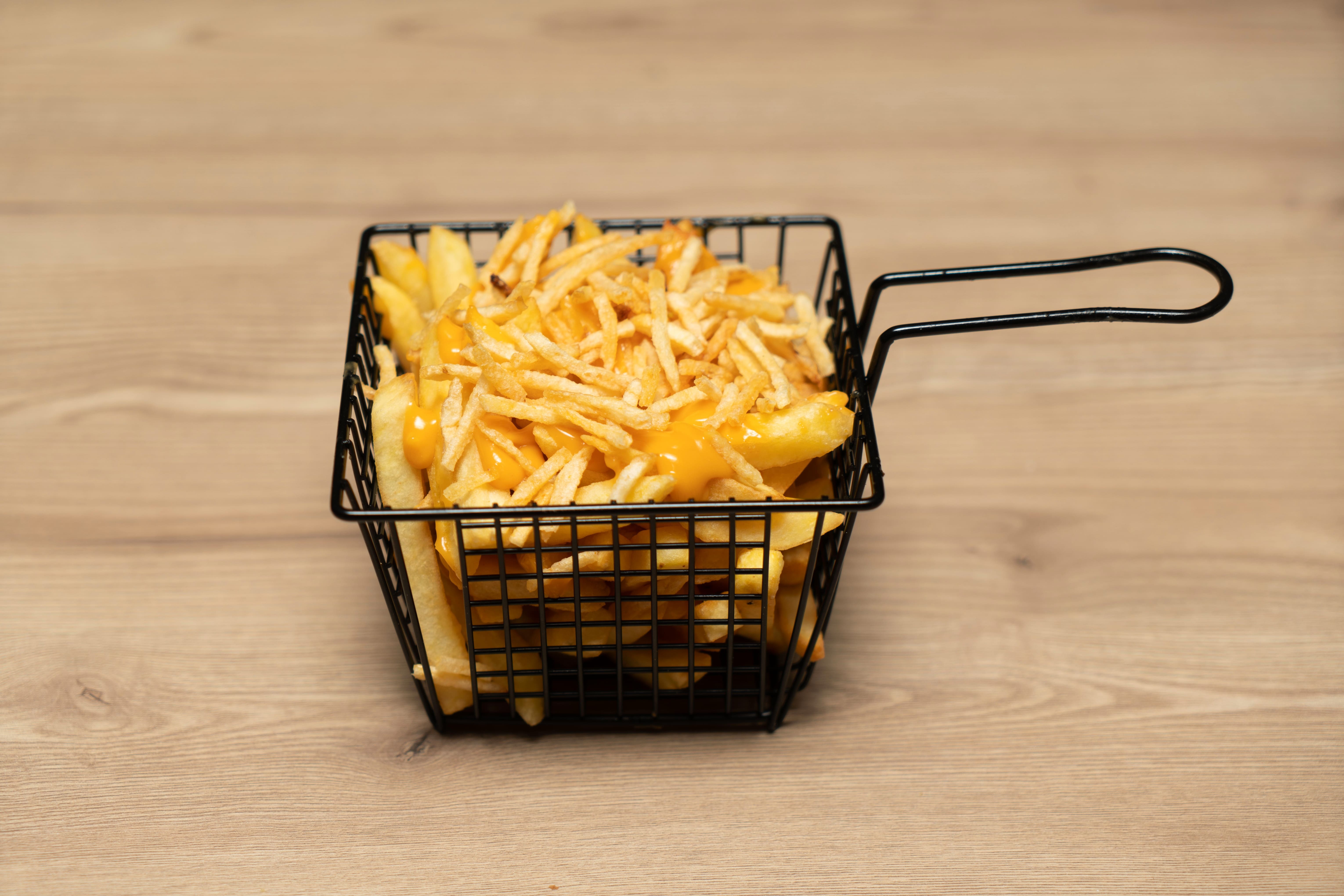 Frites au cheddar